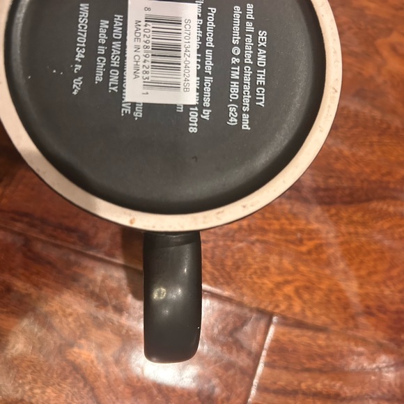 Flirty Sex and the City printed Skyline Black coffee Mug NWT - Picture 2 of 2